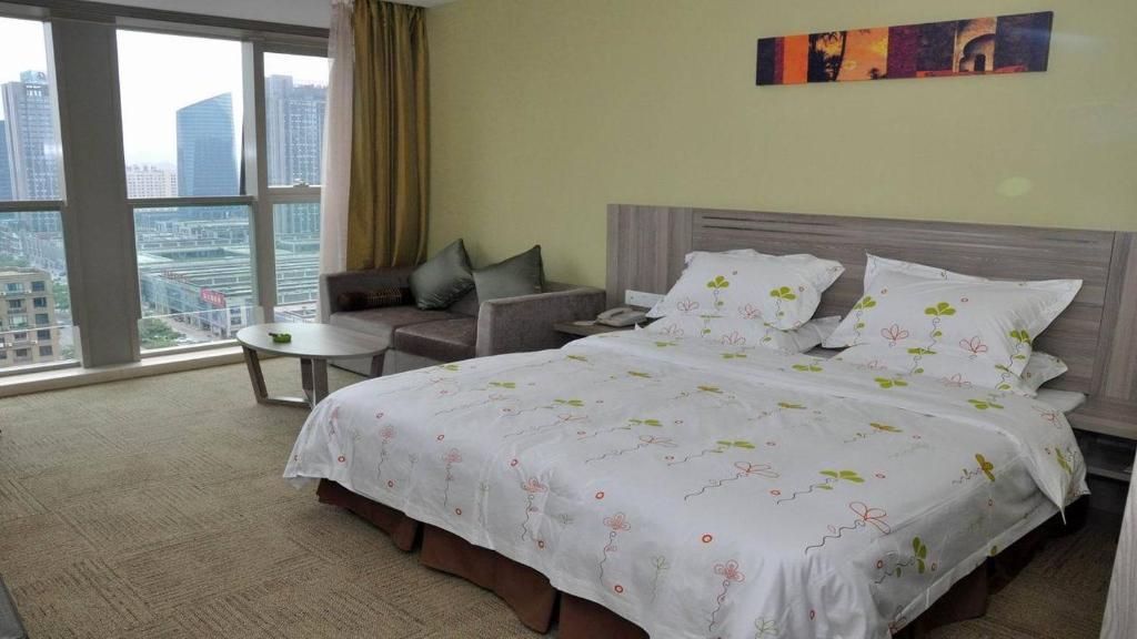 Manju Hotel Shaoxing Keqiao Wanda Quarto foto